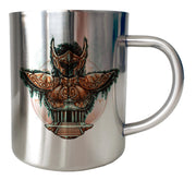 Mug Inox chrome Metal Saint Seiya - Icon Art Aquarius Camus - Artist Deluxe