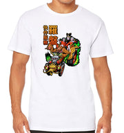 T-Shirt Blanc Jack Burton - Lo Pan Ride Car