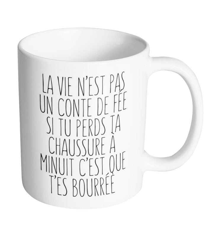 Tasse Mug Polymere Incassable 340ML Fun - Si tu perds ta chaussure