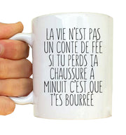 Tasse Mug Polymere Incassable 340ML Fun - Si tu perds ta chaussure