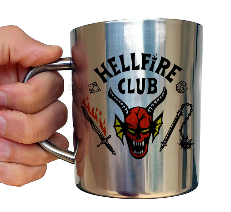 Mug Geek Inox chrome Metal - Hellfire Club