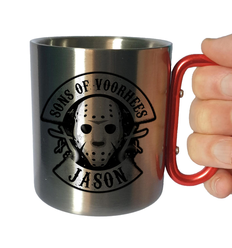 Mug inox à Mousqueton Venredi 13 - Sons of Voorhees