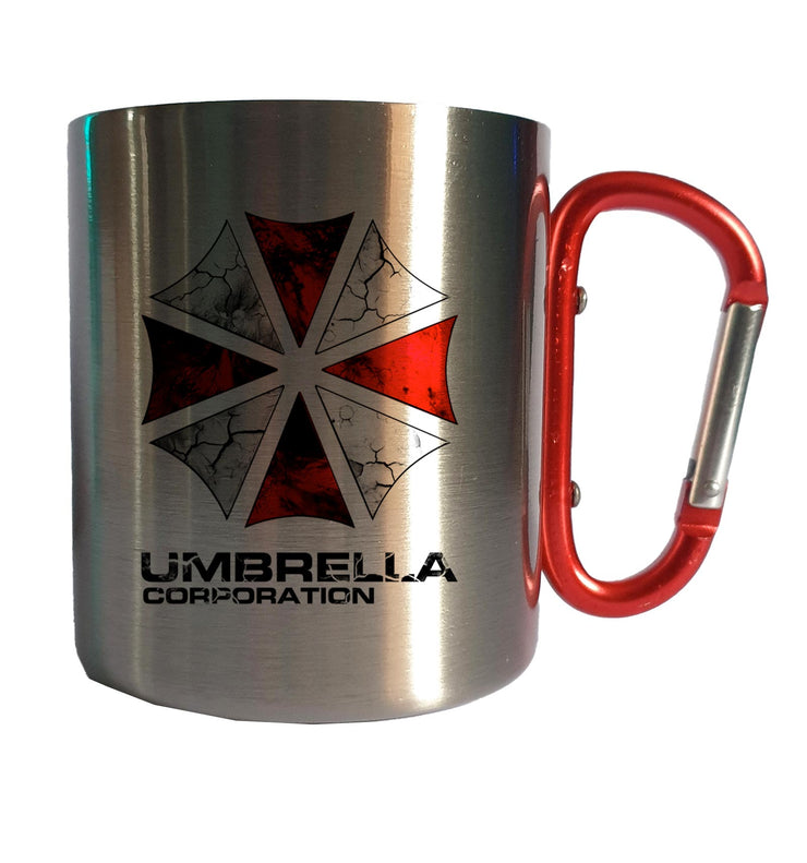 Mug inox à Mousqueton Resident evil - Umbrella corp