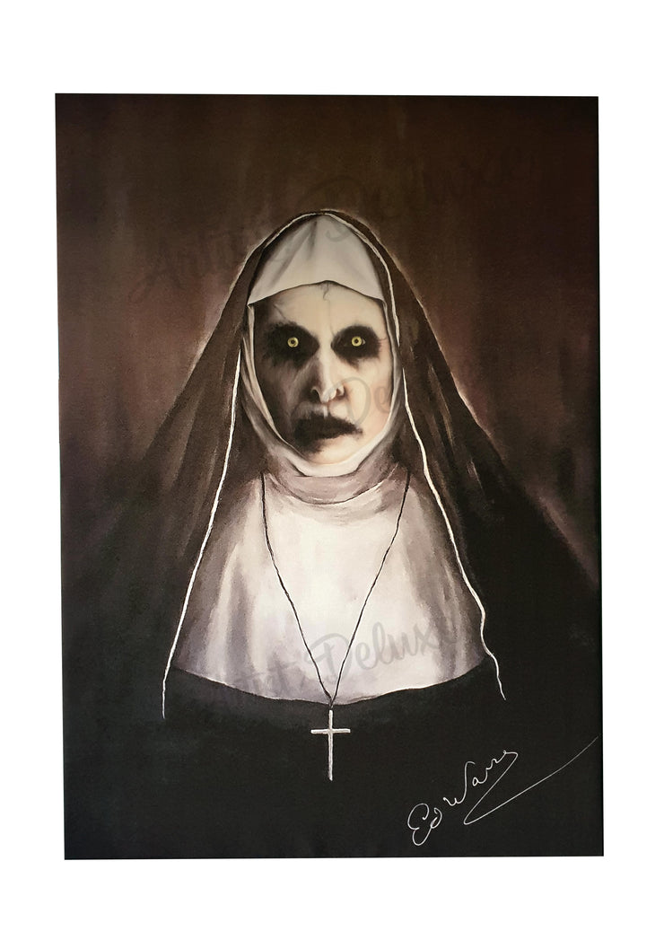 The Conjuring 2 - Tableau Art 100 x 70 cm Valak The Nun - Artist Deluxe