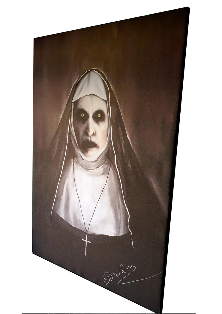The Conjuring 2 - Tableau Art 100 x 70 cm Valak The Nun - Artist Deluxe