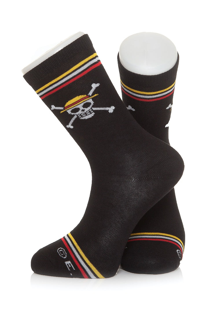 ONE PIECE - Chaussettes- Noir - Skull