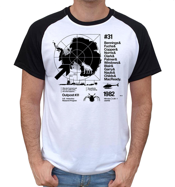 T-Shirt the Thing Bi-colore - Art Outpost 31 - Artist Deluxe