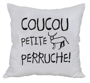 Coussin fun - Coucou petite perruche - Artist Deluxe