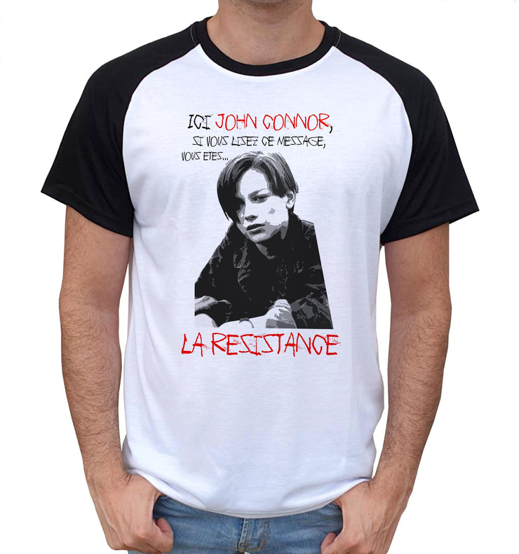 T-Shirt Resistance Bi-colore - John Connor Resistance - Artist Deluxe