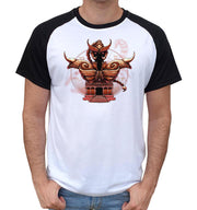 T-Shirt Saint Seiya Bi-colore - Icon Art Milo du Scorpion