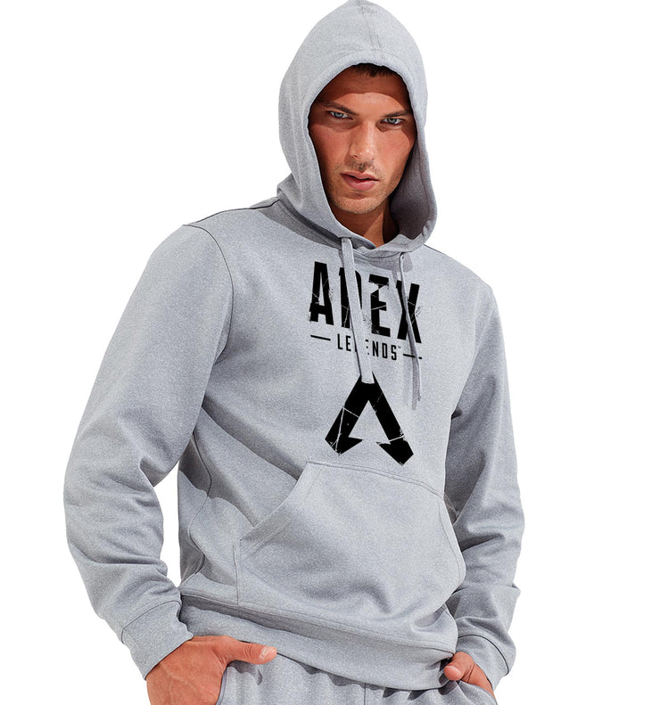 Sweat Gaming à capuche Gris - Logo Apex