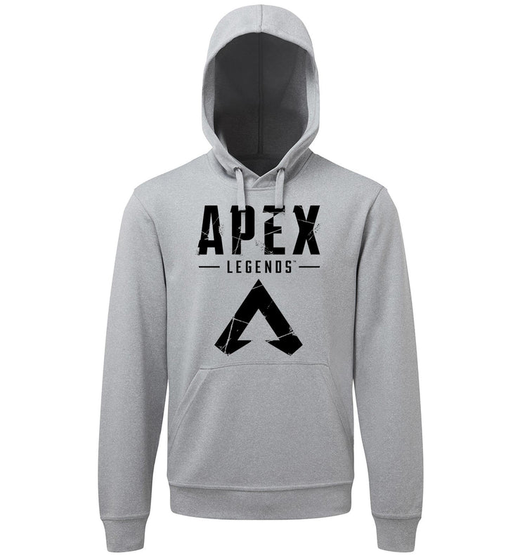 Sweat Gaming à capuche Gris - Logo Apex