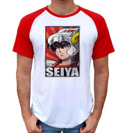 T-Shirt Saint Seiya Bi-colore - Icon Seiya Propagande - Artist Deluxe