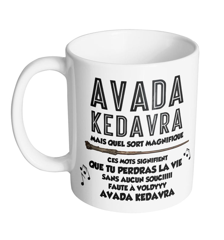 Mug Fun Sorcier - Avada Kevadra Hakuna Matata - Artist Deluxe