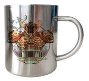 Mug Inox chrome Metal Saint Seiya - Icon Art Aldebaran du Taureau - Artist Deluxe