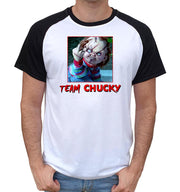 T-Shirt Horreur Bi-colore - Team Chucky - Artist Deluxe