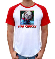 T-Shirt Horreur Bi-colore - Team Chucky - Artist Deluxe
