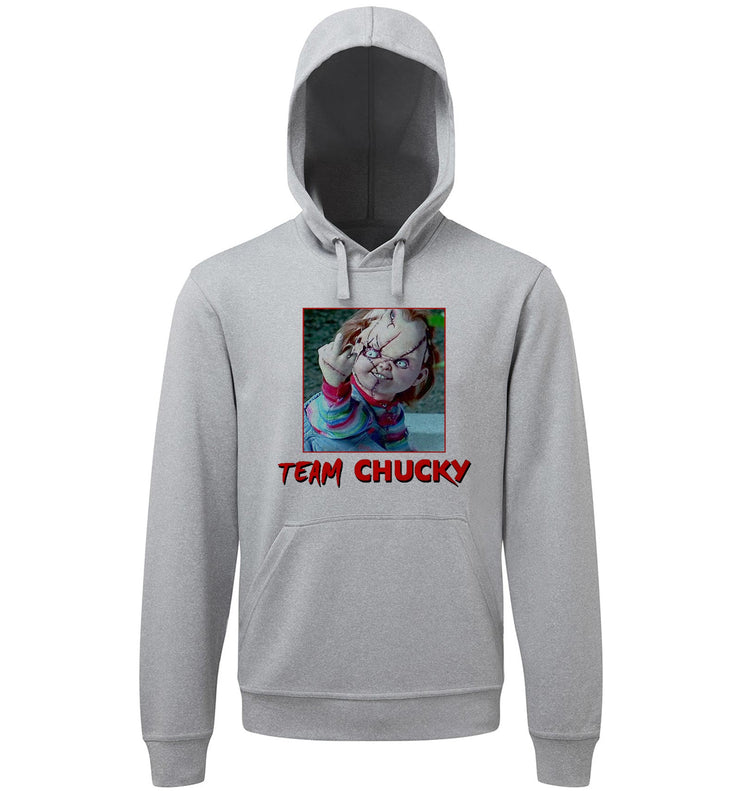 Sweat Horror à capuche Gris - Team chucky