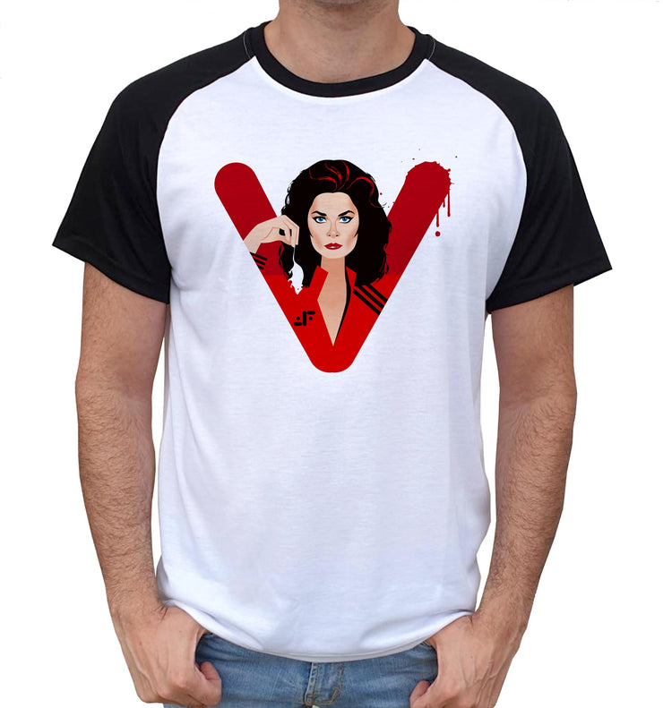 T-Shirt Serie V Bi-colore - Diana Art