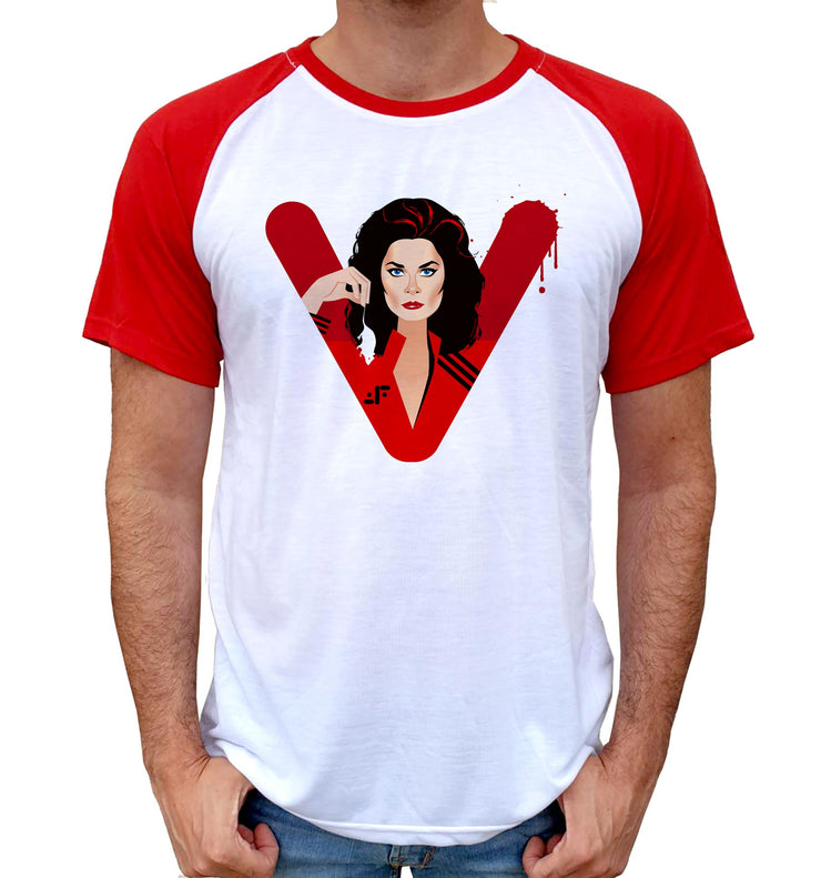 T-Shirt Serie V Bi-colore - Diana Art