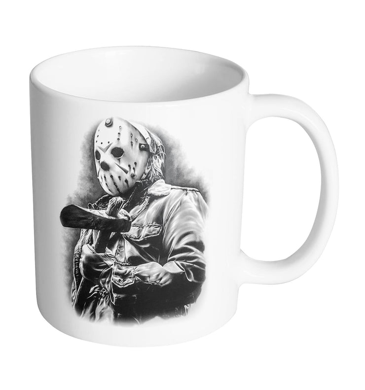 Tasse Mug Polymere Incassable 340ML Vendredi 13 - Jason Voorhees draw ART