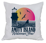 Coussin Jaws - Amity Island Welcome You - Artist Deluxe