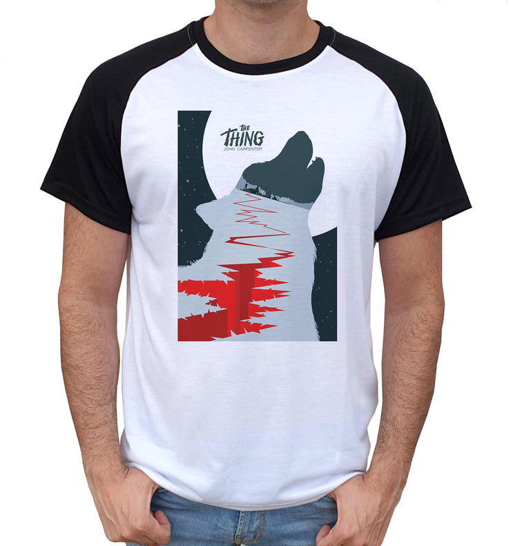 T-Shirt the Thing Bi-colore - The red Wolf Way - Artist Deluxe
