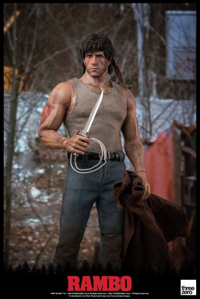 Rambo 1 First Blood - Figurine 1/6 John Rambo 30 cm - Artist Deluxe