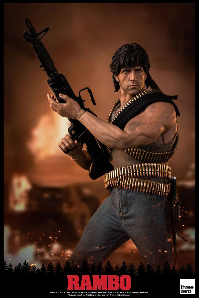 Rambo 1 First Blood - Figurine 1/6 John Rambo 30 cm - Artist Deluxe