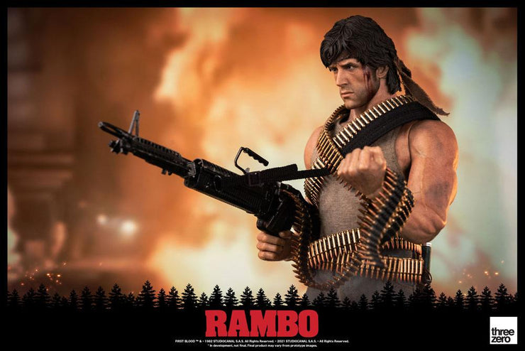 Rambo 1 First Blood - Figurine 1/6 John Rambo 30 cm - Artist Deluxe
