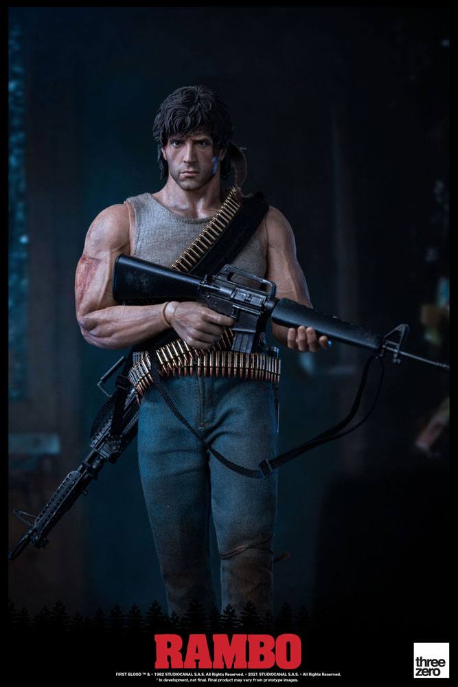 Rambo 1 First Blood - Figurine 1/6 John Rambo 30 cm - Artist Deluxe