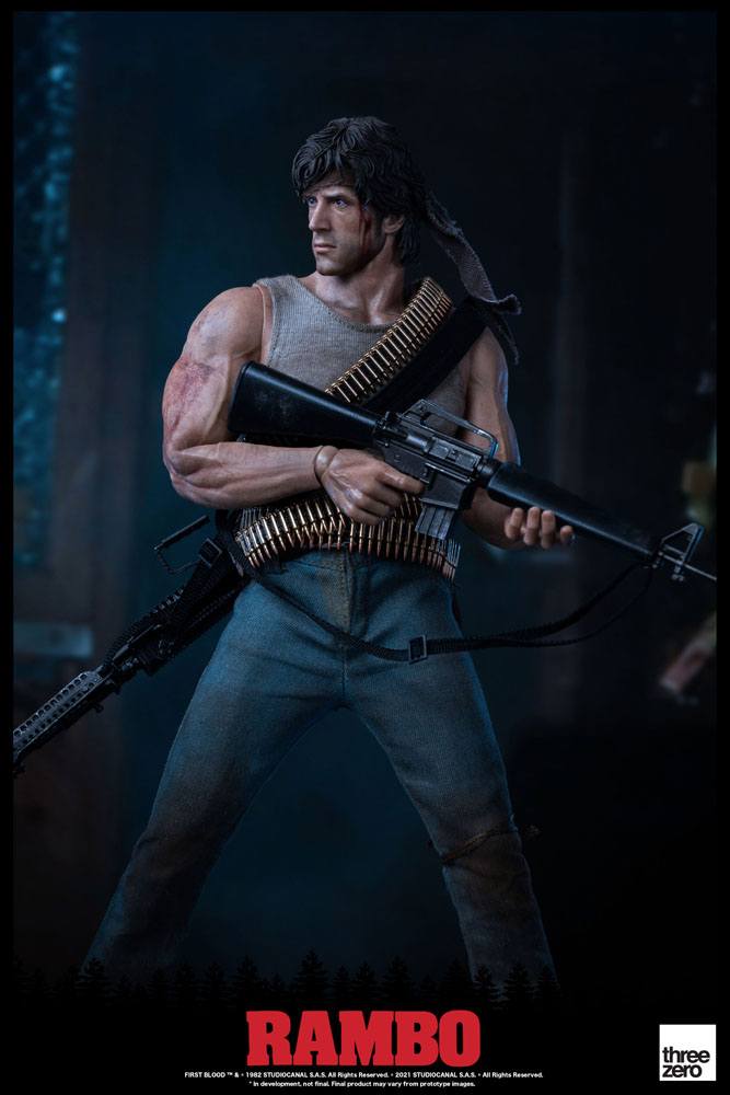 Rambo 1 First Blood - Figurine 1/6 John Rambo 30 cm - Artist Deluxe