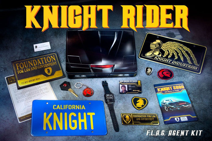 Knight Rider coffret cadeau F.L.A.G Agent Kit - Gadgets K 2000