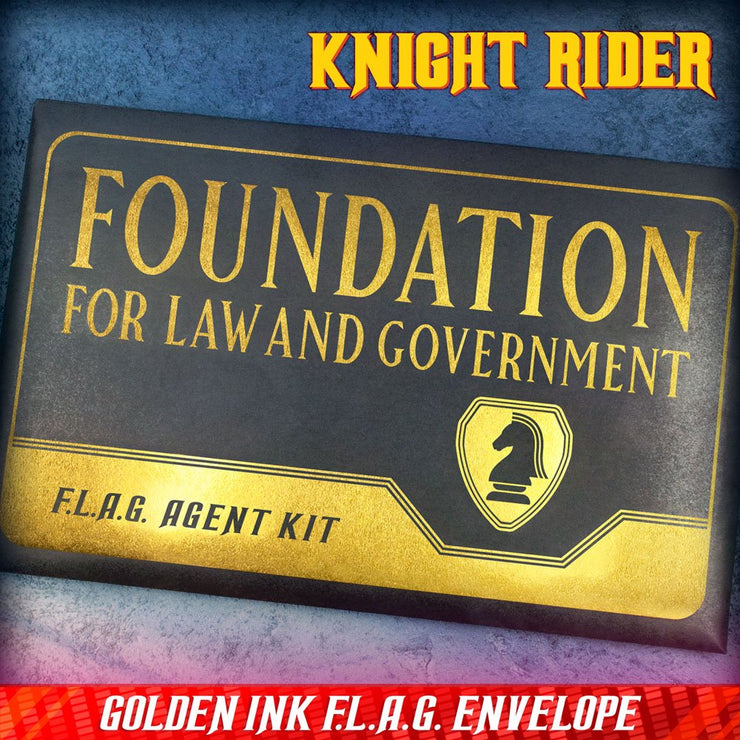 Knight Rider coffret cadeau F.L.A.G Agent Kit - Gadgets K 2000
