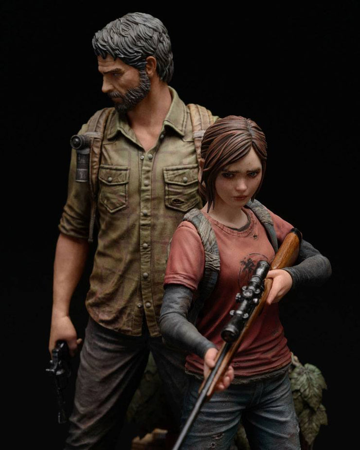 Preco - The Last of Us - Statuettes PVC 1/9 Joel & Ellie 22cm - Artist Deluxe
