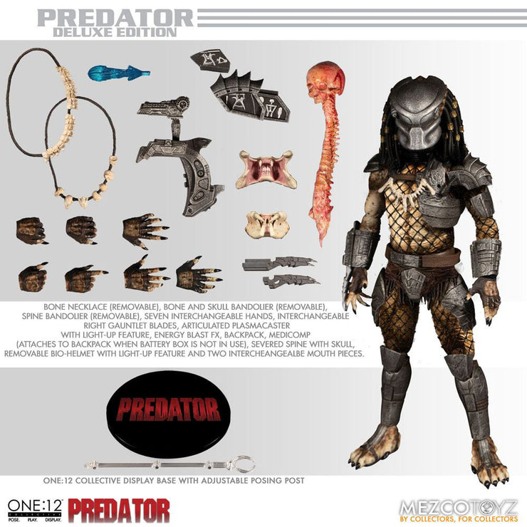 Predator figurine 1/12 Predator Deluxe Edition 17 cm