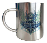 Mug Inox chrome Metal Saint Seiya - Icon Art Cygnus Yoga - Artist Deluxe