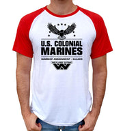 T-Shirt Alien Bi-colore - U.S. Colonial Marines Warship - Artist Deluxe
